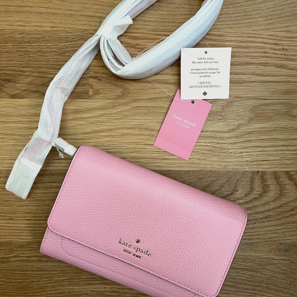 NWT kate spade Harlow Wallet Crossbody - Pink